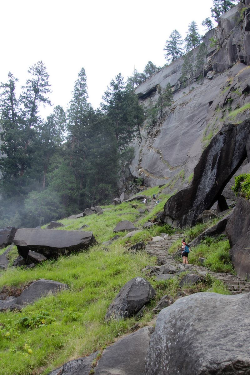 No01 vernal fall and mist trail 4x6