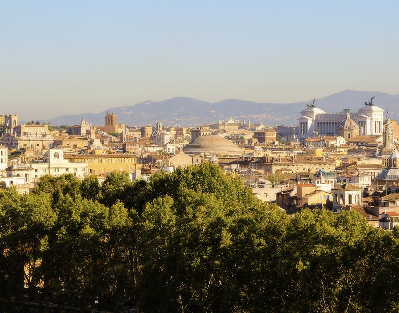 Rome cityscape small amy sorensen