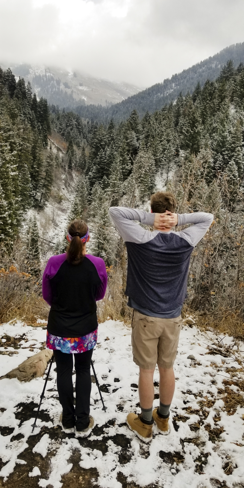 Snow hiking 01