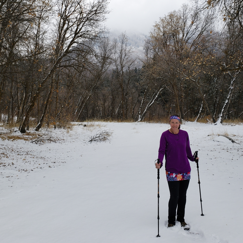 Winter hiking