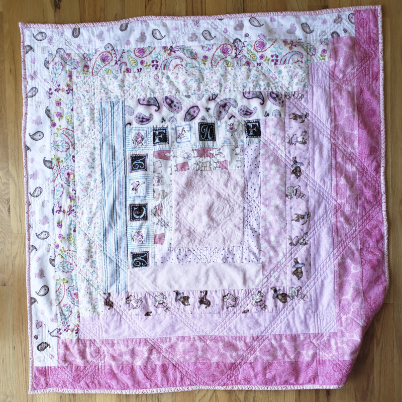 04 emmys quilt big log cabin