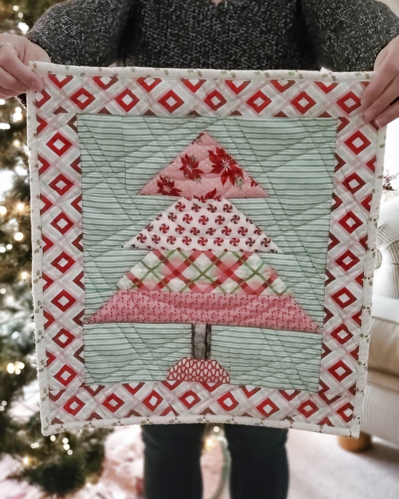 Christmas tree hotpad front