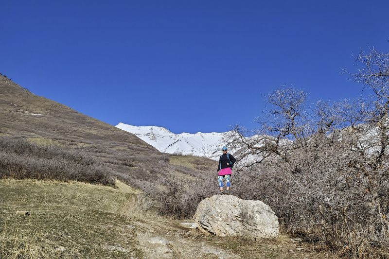 March goals dry canyon hike