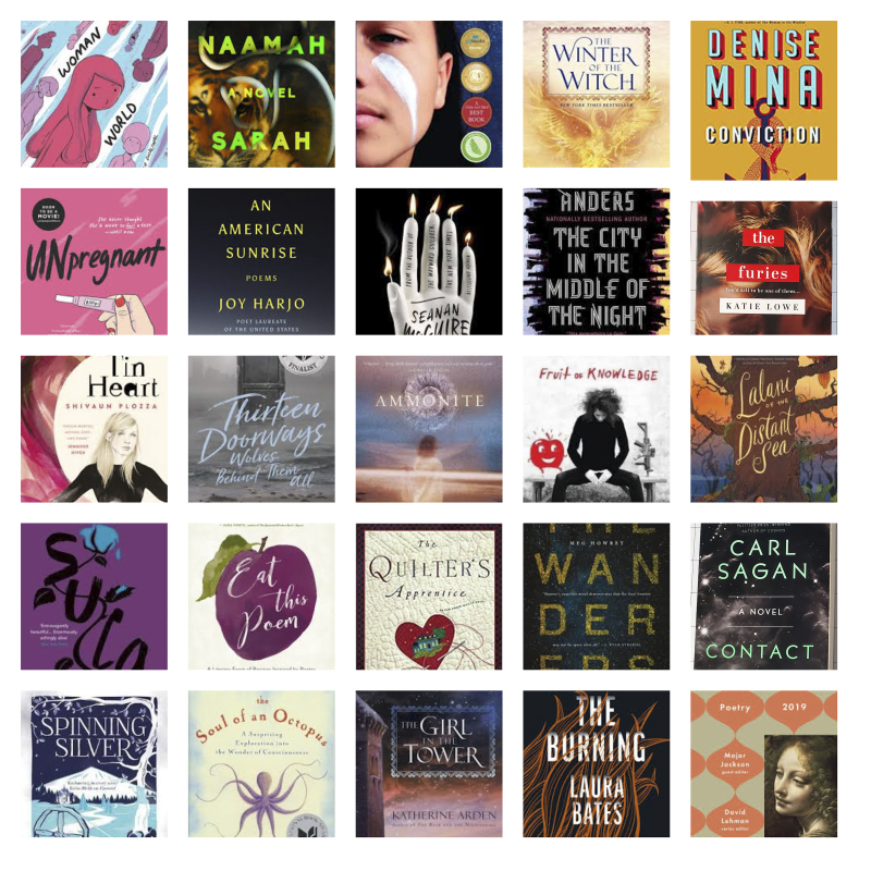 2019 books collage