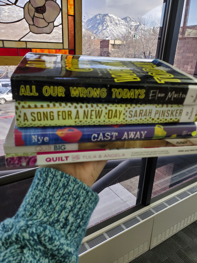 Feb 2020 book stack