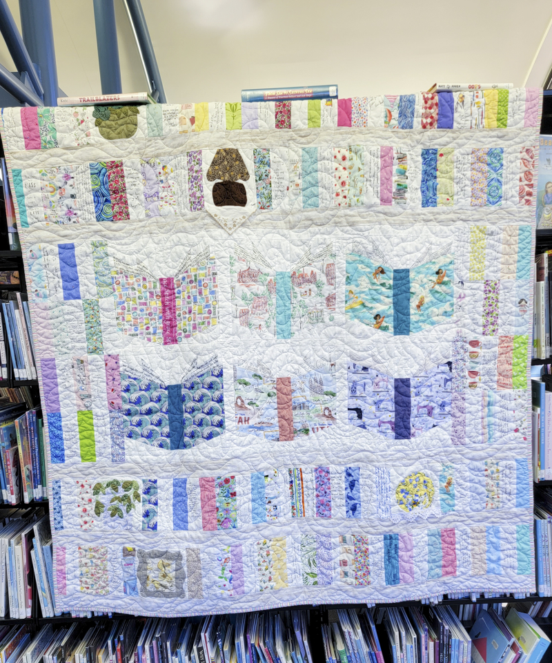 Signature memory quilt front